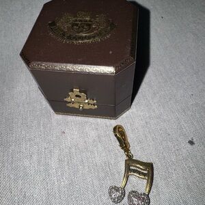 Juicy Couture Gold and Silver Music Note Charm